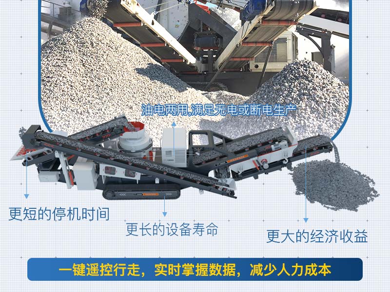 履帶移動(dòng)破碎機(jī)全自動(dòng)生產(chǎn)節(jié)能增效 履帶移動(dòng)破碎機(jī)全自動(dòng)生產(chǎn)節(jié)能增效