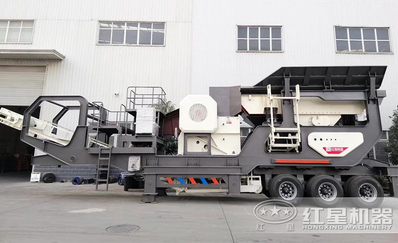 移動巖石破碎機實拍 移動巖石破碎機實拍