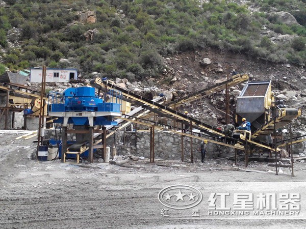 制砂生產線現場 制砂生產線現場