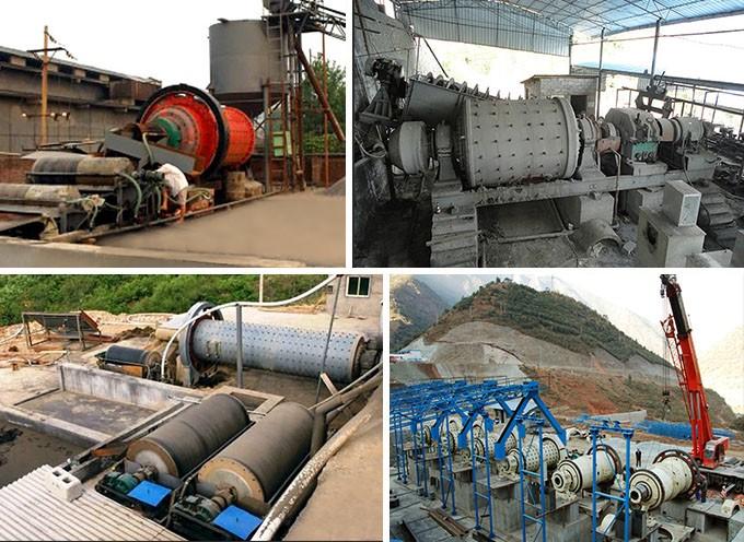 球磨機作業現場圖 球磨機作業現場圖