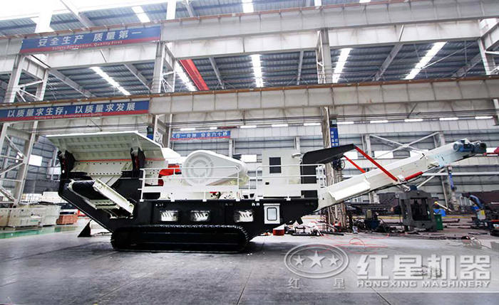 大型一體式碎石設備成品圖 大型一體式碎石設備成品圖