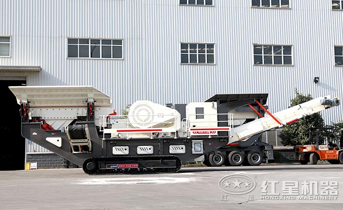 履帶式建筑垃圾處理設備 履帶式建筑垃圾處理設備