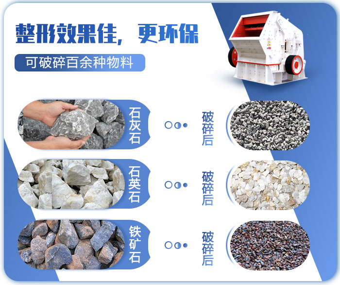 反擊式破碎機用途廣 反擊式破碎機用途廣