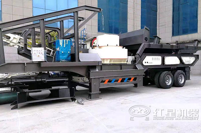 制砂篩分移動粉碎石子機 制砂篩分移動粉碎石子機