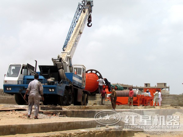 150t選礦生產(chǎn)線(xiàn)現(xiàn)場(chǎng)